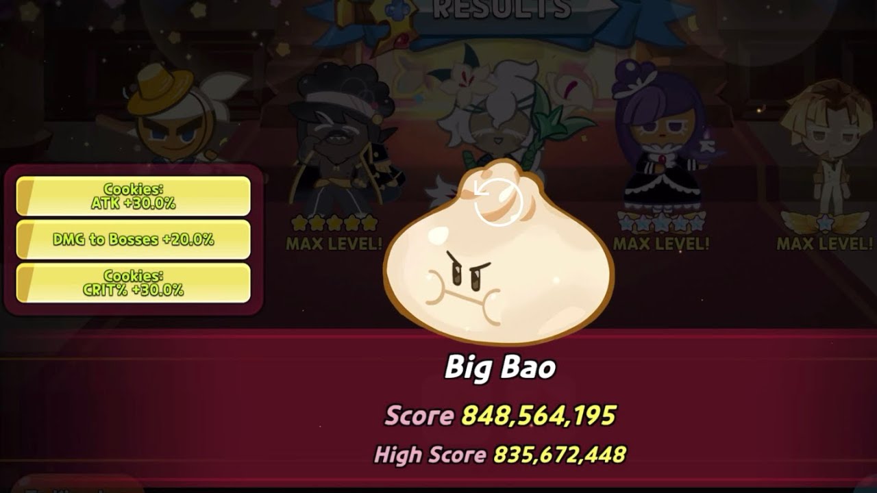 Big Bao Brawl Top 12% | Cookie Run Kingdom