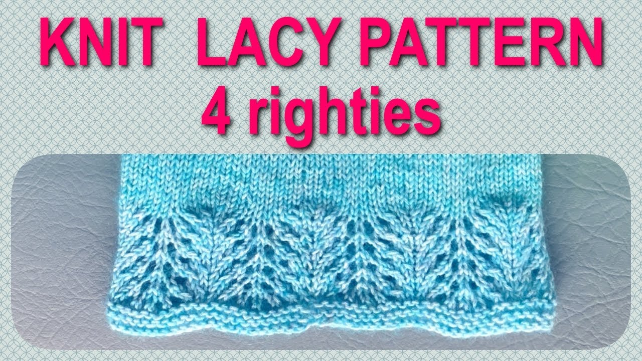LACY PATTERN FOR 18" DOLL - 4 Righties