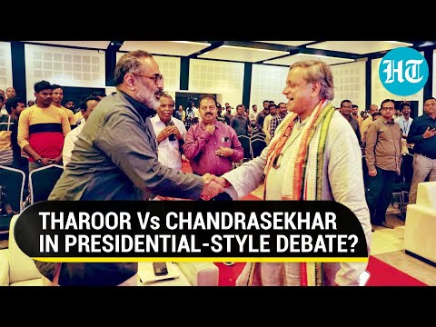 Modi Minister Chandrasekhar’s New Dare To Tharoor After He Accepts Challenge For Open Debate