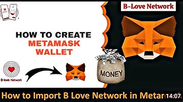 How to Create Metamask wallet||How to import Belove Wallet into Metamask||How to import BLV/USDB