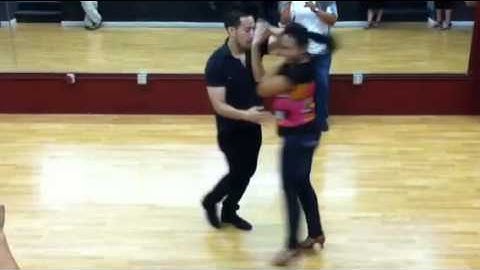 Intermediate salsa turn pattern June 2012 Week 3