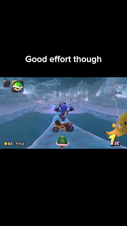 Good effort though #mariokart #mario #gaming #nintendo #shorts #mkw #mk8dx