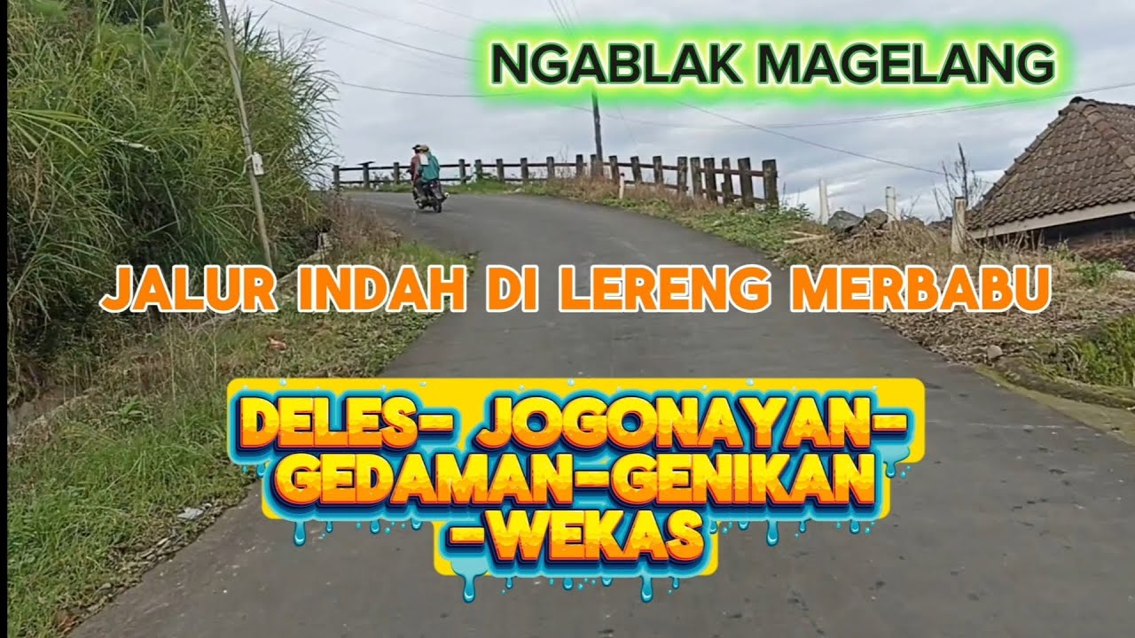 JALUR INDAH LERENG MERBABU