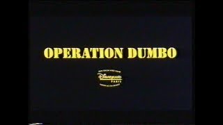 Operation Dumbo (1995) - DEUTSCHER TRAILER