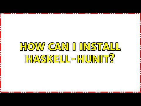 Ubuntu: How can I install haskell-hunit? (2 Solutions!!)