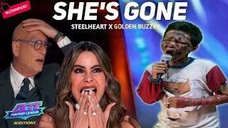 A Very Extraordinary Singer Surprises The judges When Singing SHE'S GONE Homeless Cover AGT