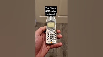 Who had one? The Nokia 6310 #shorts #nokia #mobilephone