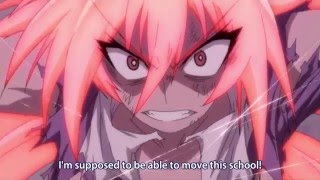 Medaka Box めだかボックス - War God Medaka Vs Unzen [720p Eng Subs]