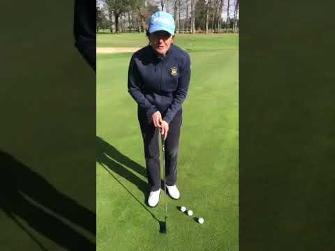 Karine Mathiot headpro golf de Palmola (grip putting)