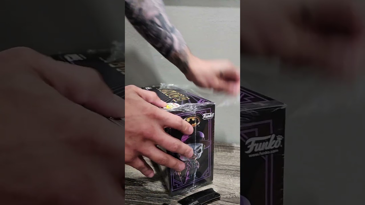 UNBOXING NEW FUNKO POP TEE THE JOKER BLUE 1989 2024 