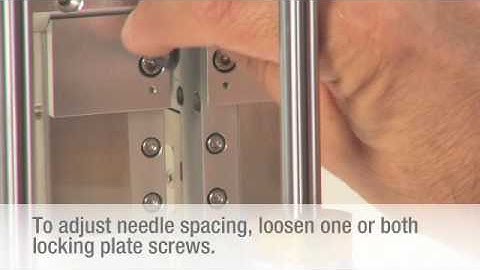 IndES™ Elastic Staple® Part 3 Adjusting Needle Spacing