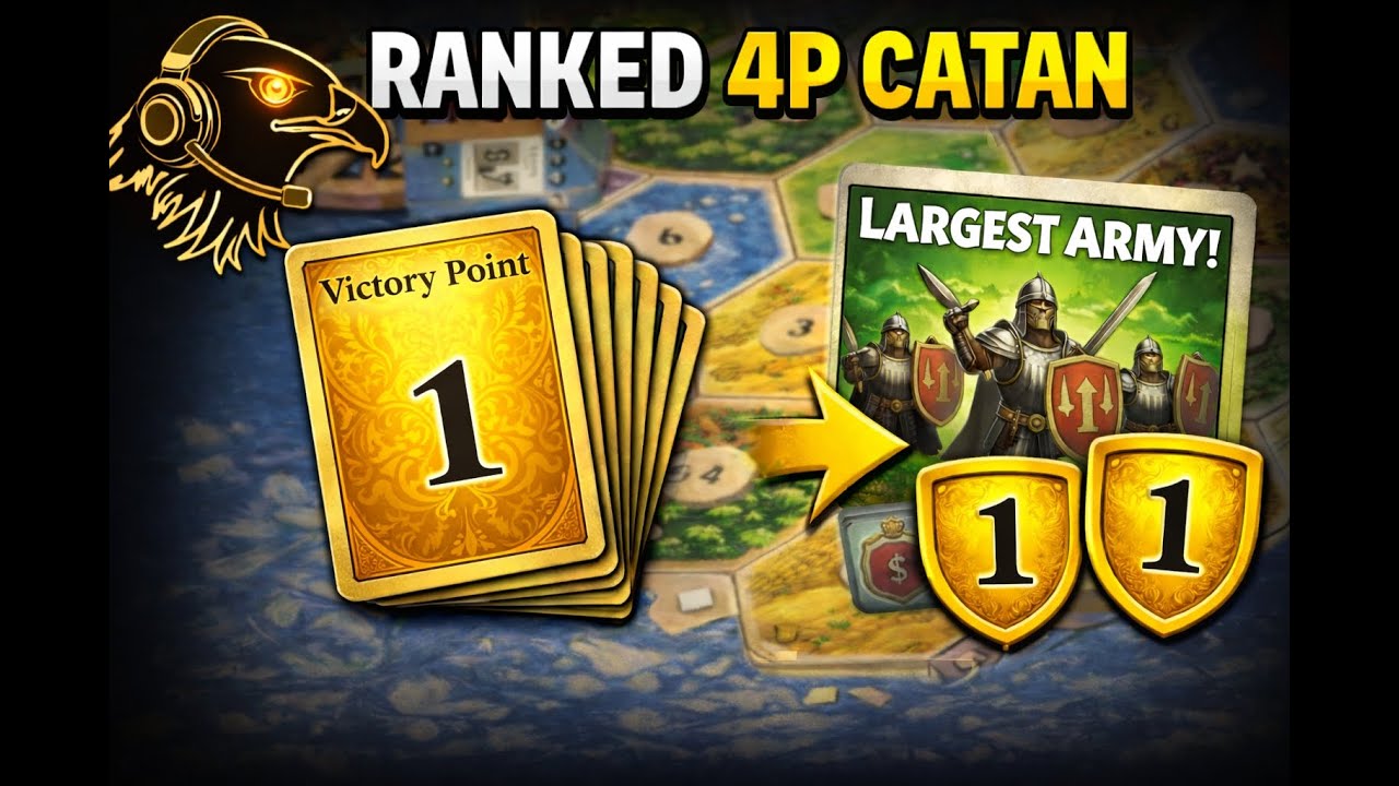 Back to Back! 4P Ranked Catan - Season 15