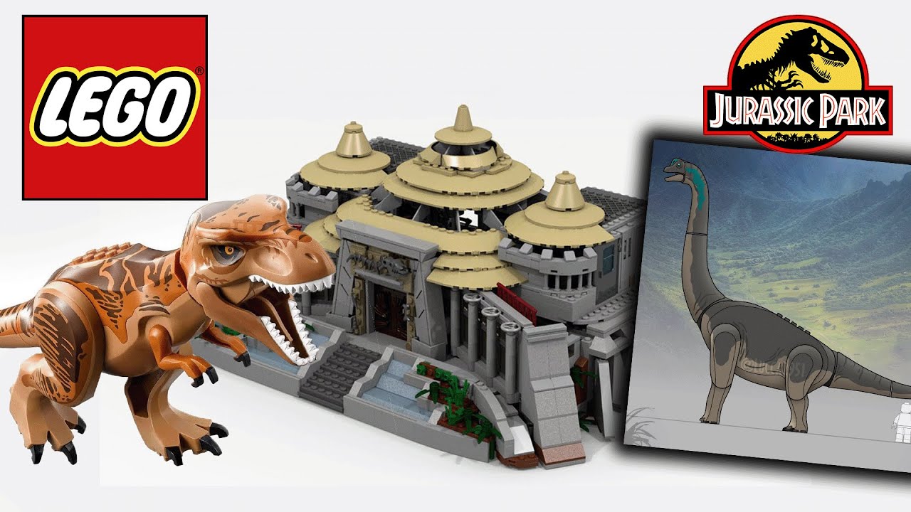 Lego Jurassic Park 2023 Set Leaks Jurassic Park 30th Anniversary Celebration Youtube 