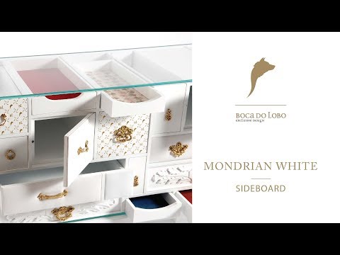 Vidéo: Édition limitée Mondrian Sideboard, Furniture Or Art?