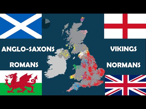 The Genetic History Of Scotland, England, Wales And Northern Ireland