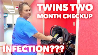 TWINS TWO MONTH CHECKUP | KIDNEY INFECTION? | Family 5 Vlogs by Family 5 Vlogs 14,710 views 3 weeks ago 12 minutes, 30 seconds