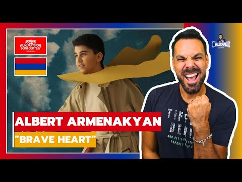 ARMENIA 🇦🇲 JUNIOR EUROVISION 2025 | Albert - "Brave Heart" |  REACTION