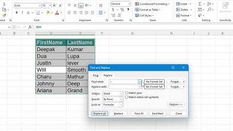 Part-153:  Easy Trick! Replace Blanks in Excel with Wildcards (FAST & Simple!)