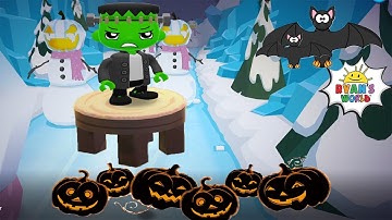 Tag with Ryan - NEW CHARACTER UNLOCKED - RYAN-stein - HALLOWEEN MODE gameplay IOS/Android