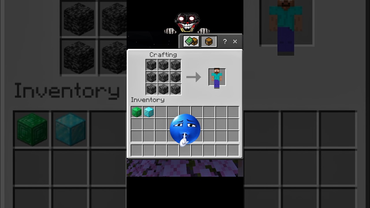 Craftable Herobrine moment 