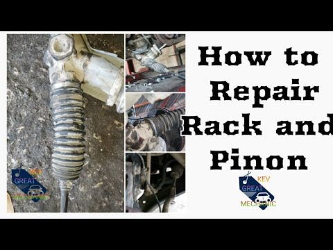 How to Repair Rack and Pinon on 2007 Nissan Tida | 2021