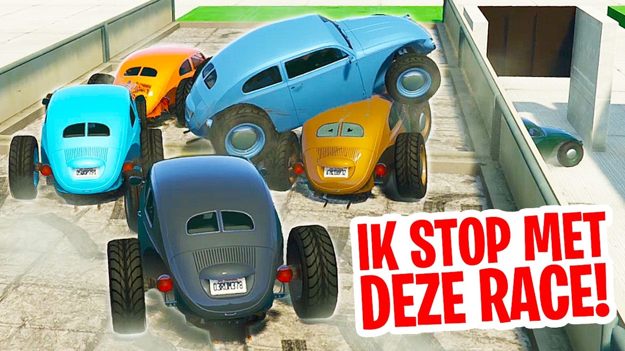 IK LOOP WEG TIJDENS DE RACE... 🤬