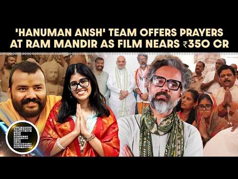 After ₹350 Crore Success, Hanuman Ansh Team Returns to Ayodhya to Seek Blessings