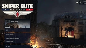 How To Enable/Disable Ambient Occlusion Sniper Elite Resistance