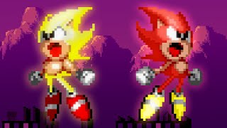 Мульт Fire Sonic in Sonic Forever Speedrun