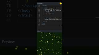 🐝 Interactive Firefly Swarm | Night Forest Animation with p5.js #animation #p5js #fireflies #nature Profile