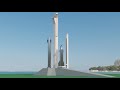 SpaceX Super Heavy Landing Catch Concept