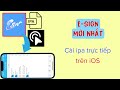 Cách cài E-Sign mới nhất trên ios | Cài file ipa trực tiếp trên ios @hadu75tv 