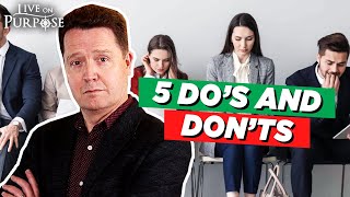 How To Overcome Job Interview Anxiety | 5 Hacks