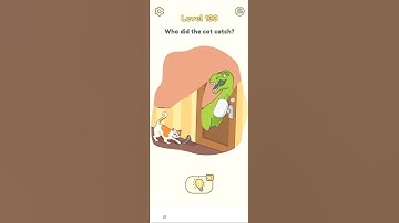 Delete One Part 2 Gameplay Level 133 #Short Who did the cat catch? #Dop