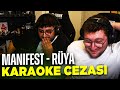 EFE UYGAÇ TEMBİK KARAOKE CEZASINI ÇEKİYOR! MANİFEST - RÜYA (MUADİL)