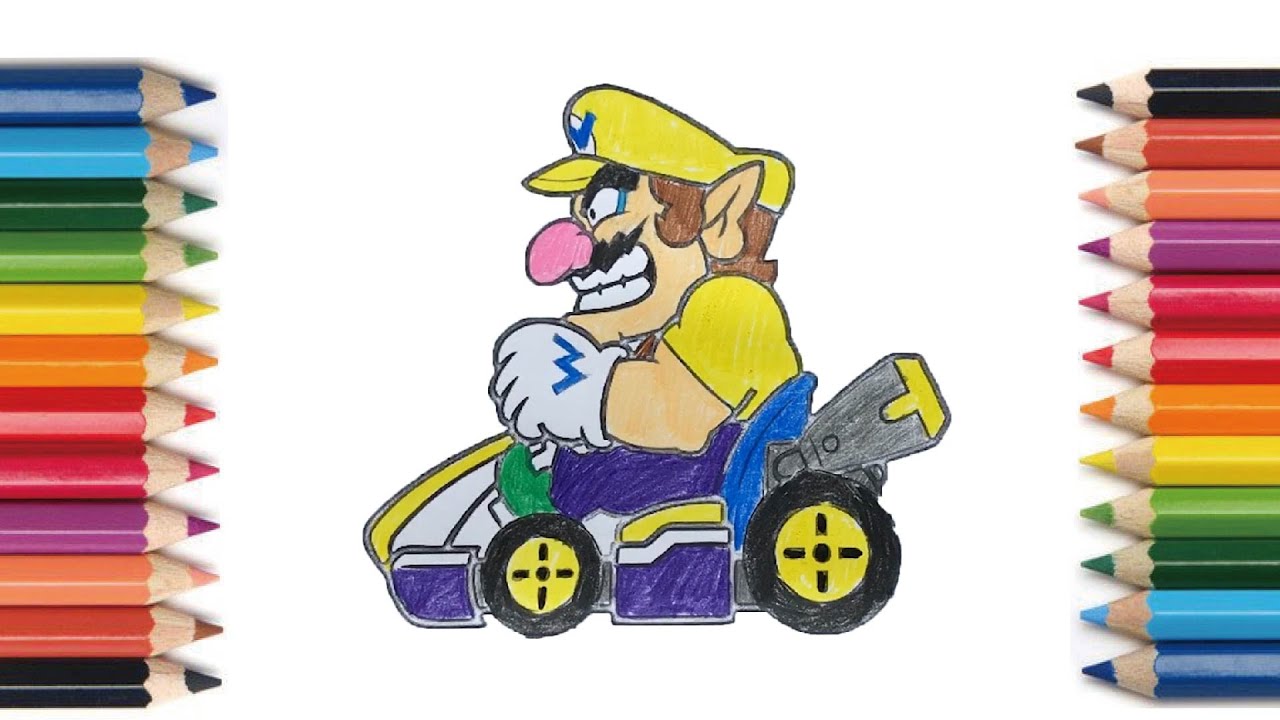 Coloring Mario Kart Wario 塗り絵 マリオカート ワリオ 画画 马里奥赛车 瓦里奥 Coloring 556 Youtube Coloring Mario Kart Wario 塗り絵 マリオカート ワリオ 画画 马里奥赛车 瓦里奥 Coloring 556 Youtube