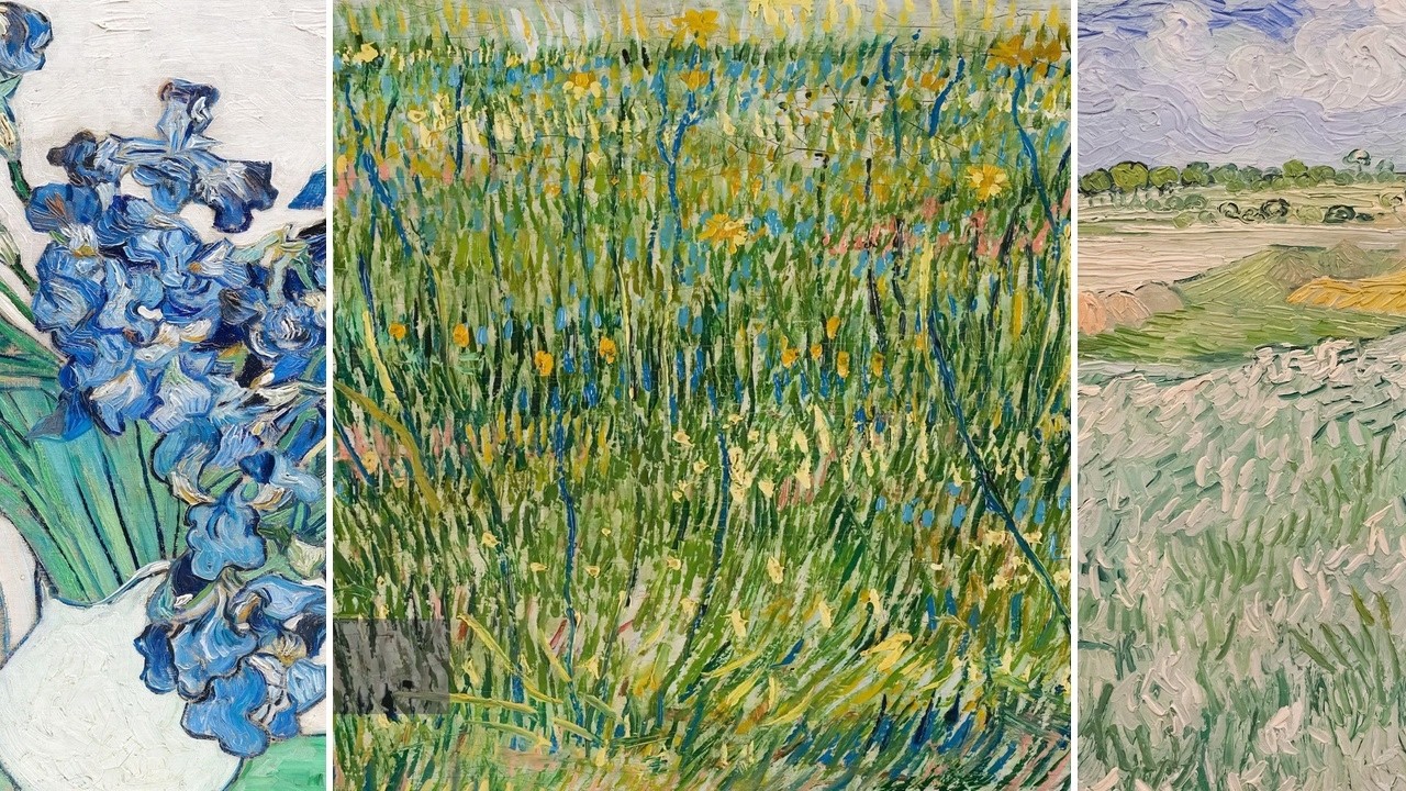 Vincent van Gogh Art TV — Silent Art Gallery · July 10 Afternoon | Patch of grass & others