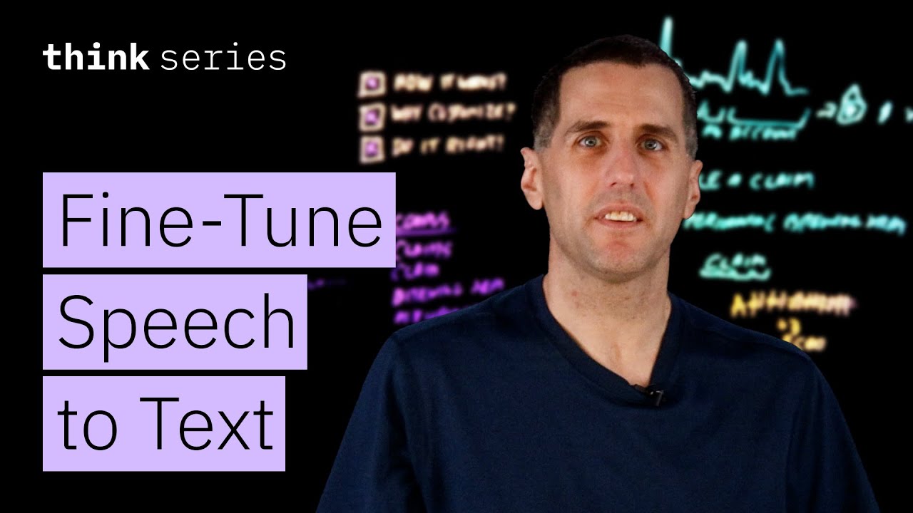 Ready to become a certified watsonx AI Assistant Engineer? Register now and use code IBMTechYT20 for 20% off of your exam → https://ibm.biz/BdbRyDLearn more about Conversational AI here → https://ibm.biz/BdbRyRHow does speech-to-text improve Conversational AI? Andrew Freed explains fine-tuning Generative AI models with language corpus and grammar rules to boost domain-specific accuracy. 🚀 Discover how customization transforms virtual agents and voice-enabled apps for smarter, more reliable AI solutions.AI news moves fast. Sign up for a monthly newsletter for AI updates from IBM → https://ibm.biz/BdbRyF#generativeai #conversationalai #speechtotext