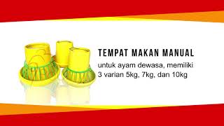 Super Feeder - Tempat Makan Ayam Broiler & Layer