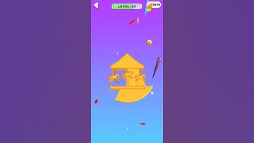 LEVEL 185 - Squid Game Dalgona Candy Cookie Challenge - Don’t Break It! 🔪🟠