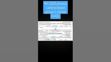 9th class 2025 (group 2 evening) Lahore board Punjab board (paper solved mcQs) #viralvideo