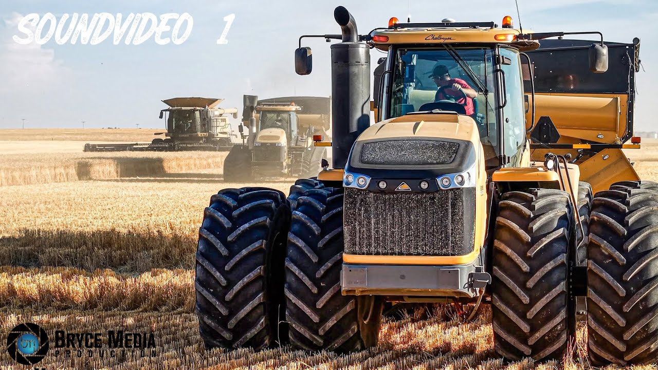 Ernte 2025 bei Sautner Farms & Six-Pack Farms TEIL 1 mit 6 Claas Lexion 760 & 740 Mähdrescher & CAT