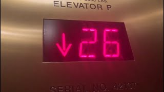 MIP: INSANE 1000 FPM Schindler ID & Port high rise elevators @ Bank Of America Brickell Miami, FL