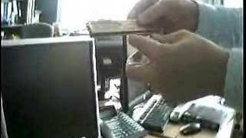 Changing the RAM in a Dell Optiplex GX520