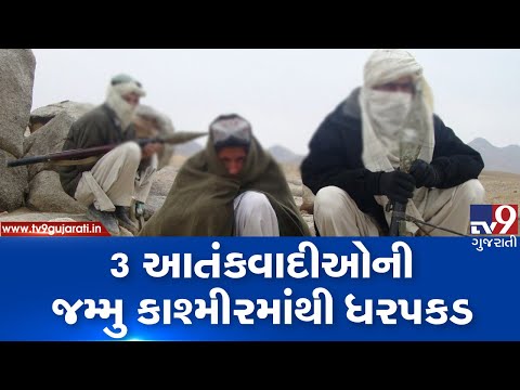 3 terrorists arrested in  Jammu and Kashmir| TV9GujaratiNews