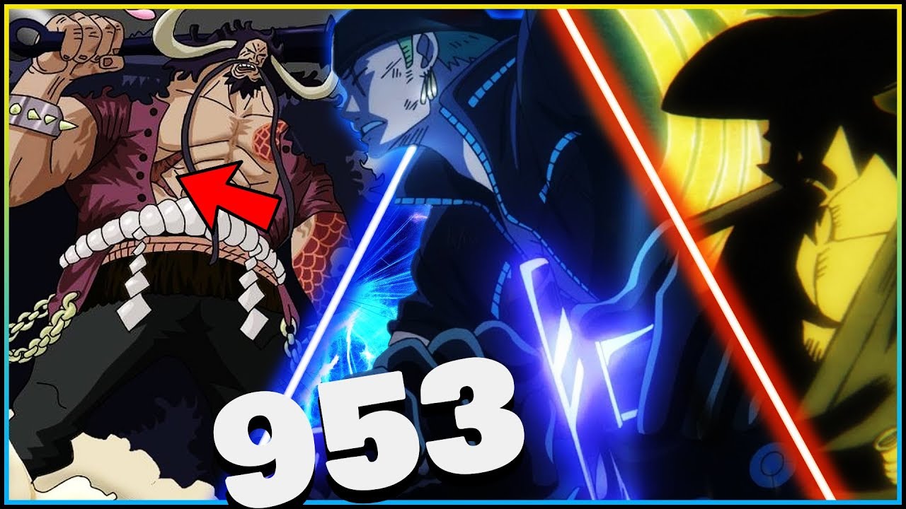 The Legendary Sword Kaido S Scar One Piece Chapter 953 Youtube