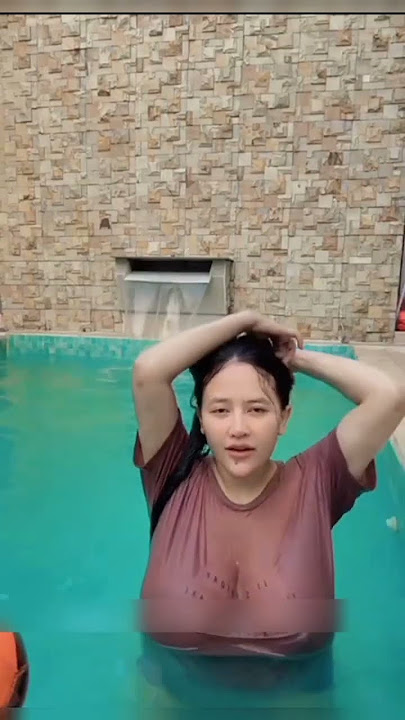 kimochi berlianrsi tanpa armor di kolam renang terlihat jelas #live #viral #fyp