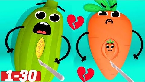 Fruit Clinic Game App Gameplay Walkthrough Level 1-30 iOS, Android HD Hack Hacker Mod Apk Ad Online