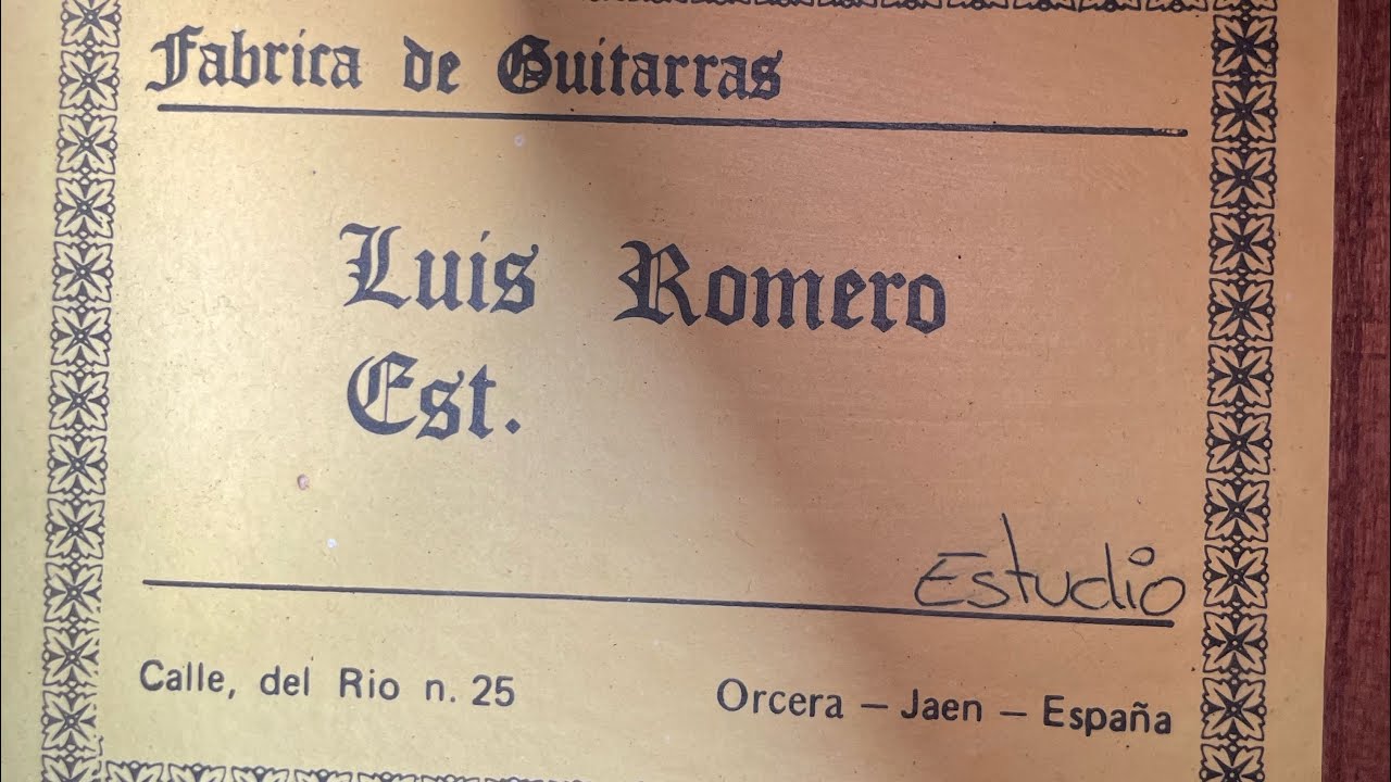 LUIS ROMERO ESTUDIO sản xuất tại Tây Ban Nha hay, bền , đẹp ( LH 