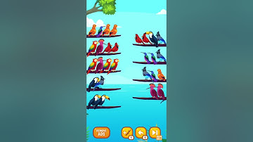 Bird Color Sort Puzzle | Birds Sort Puzzle | Color Bird Puzzle